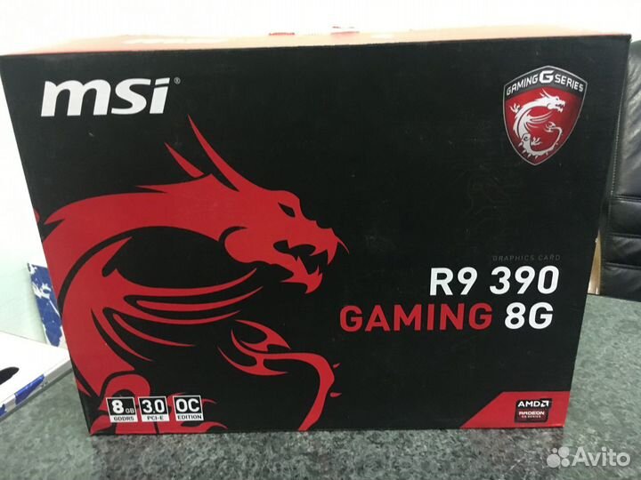 Видеокарта MSI Radeon R9 390 gaming 8G