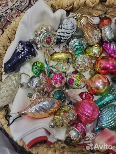 Новогодние игрушки СССР советские