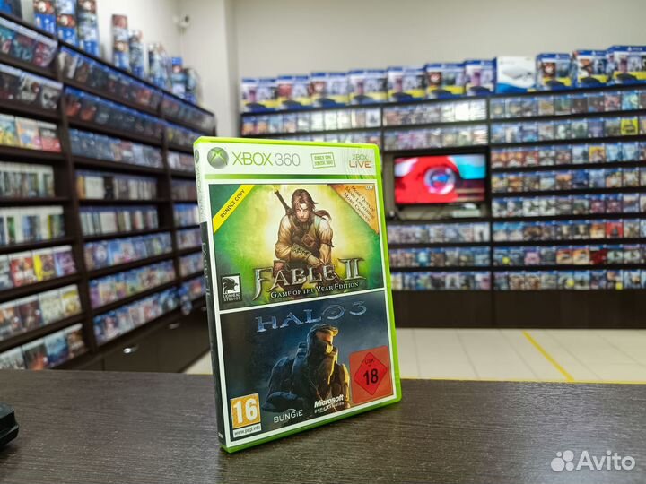 Fable 2 Halo 3 Xbox 360 (возможен обмен)