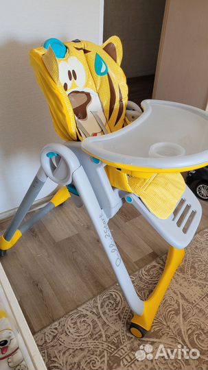 Стульчик для кормления chicco polly progress 5