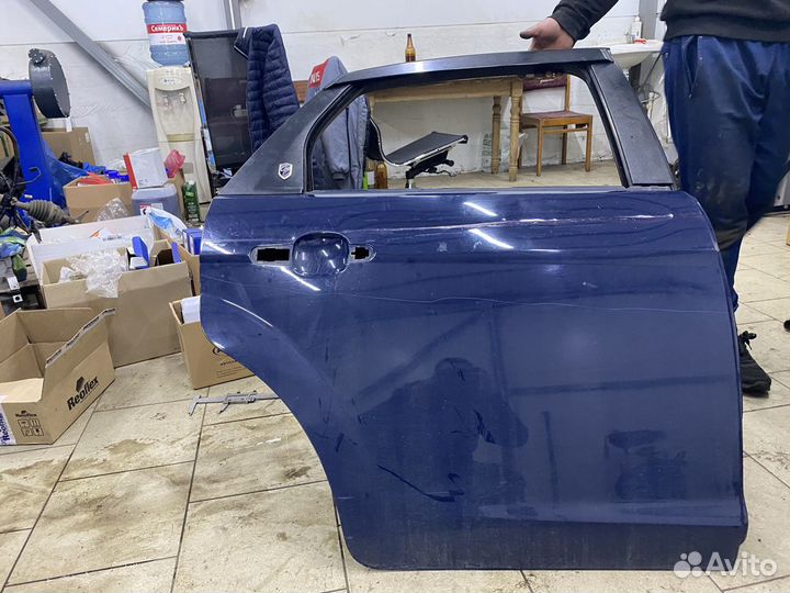 Ford focus 2 дверь синяя