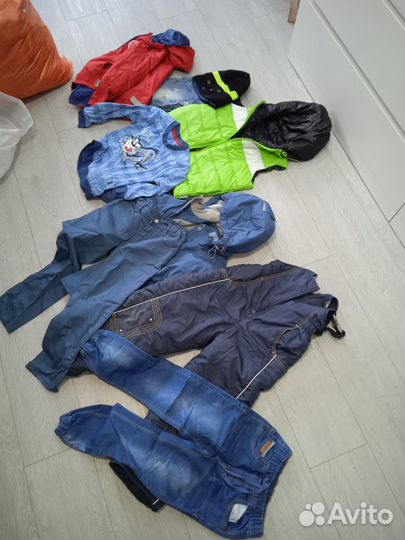 Детские вещи пакетом на мальчика 4,5,6лет