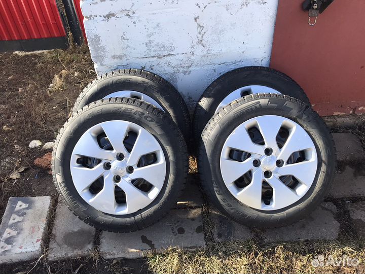 Зимние колеса на kia rio