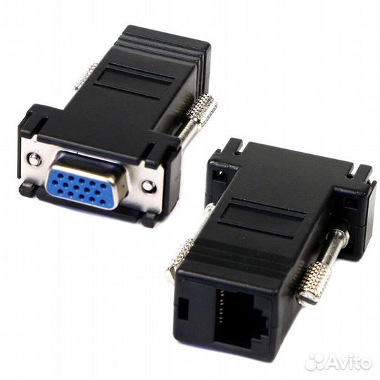 Новые, Vga удлинитель 40-100 метров по UTP