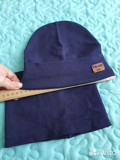 Комплект шапка и снуд