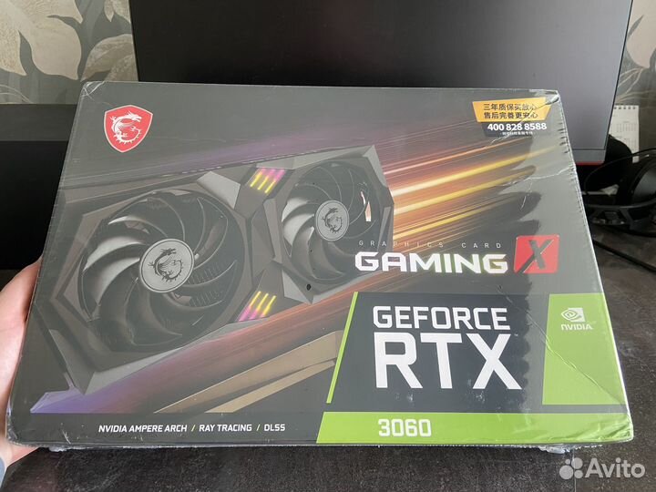 Видео карта MSI RTX 3060 Gaming X
