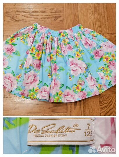 Летние вещи пакетом на девочку 122-128