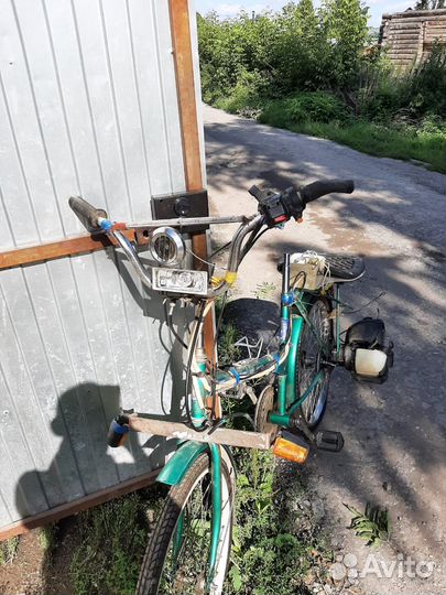 Велосипед на бензине