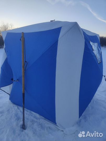 Палатка зимняя для зимней рыбалки cube