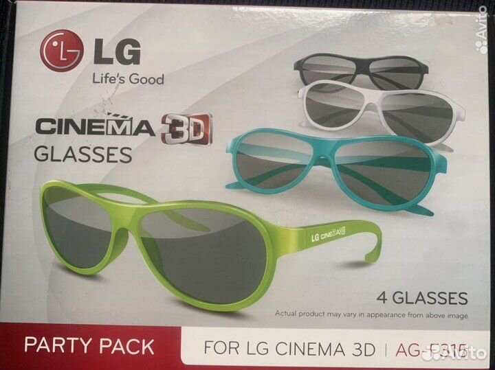 3D очки lg ag f315