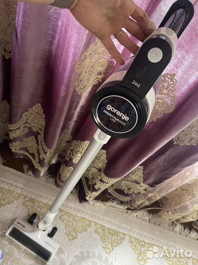 Пылесос ручной gorenje беспроводной