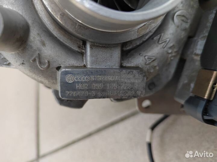 Турбина в сборе VAG 3,0TDI 059145722R
