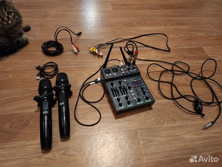 Микрофоны с микшером
