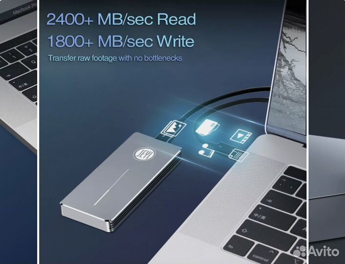 Jeyi корпус для NVMe M.2 накопителя Thunderbolt3