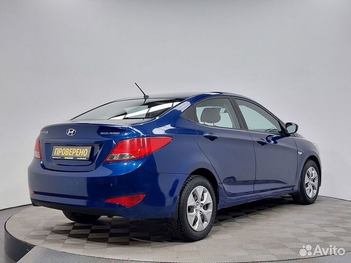 Hyundai Solaris 1.4 AT, 2014, 80 385 км