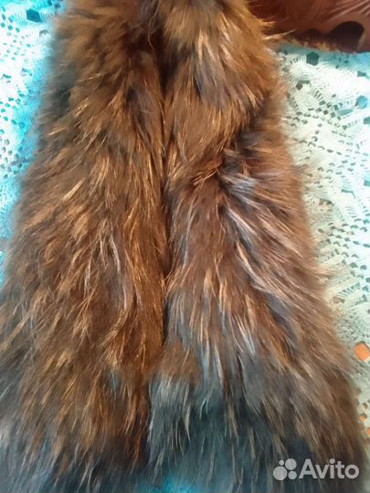 Воротник съемный меховой