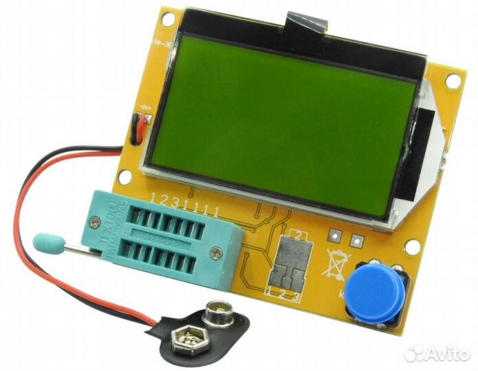 Цифровой тестер радиодеталей LCR-T3