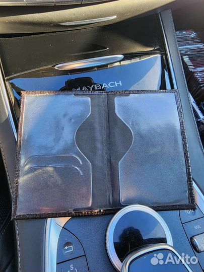 Обложка на паспорт натуральная кожа