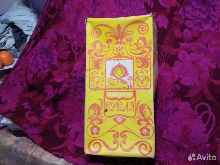 Коробка для кукол 37*18*10 Времён СССР