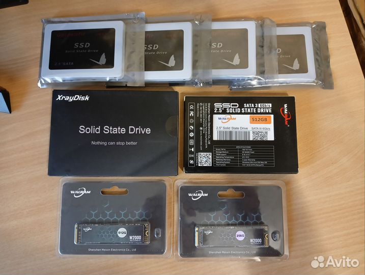 SSD Sata/m2 nvme 128/256/512/1TB