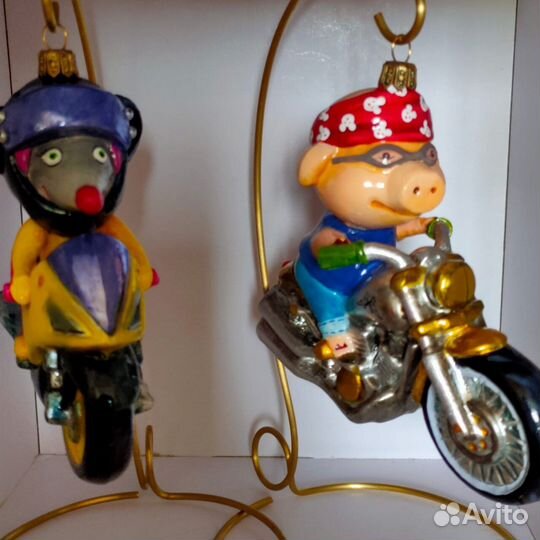 Елочные игрушки. Атлас арт. Набор