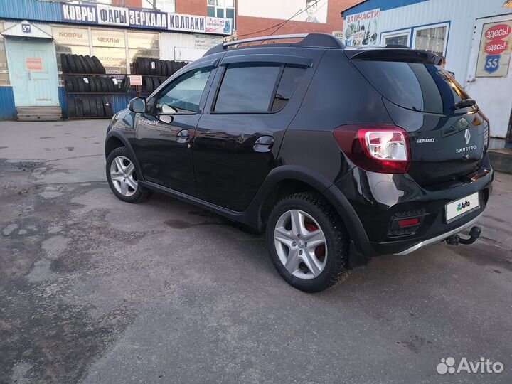Renault Sandero Stepway 1.6 МТ, 2016, 105 000 км
