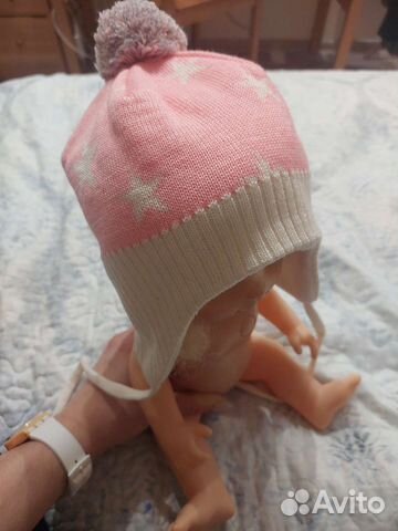 Шапка lassie новая 46-48