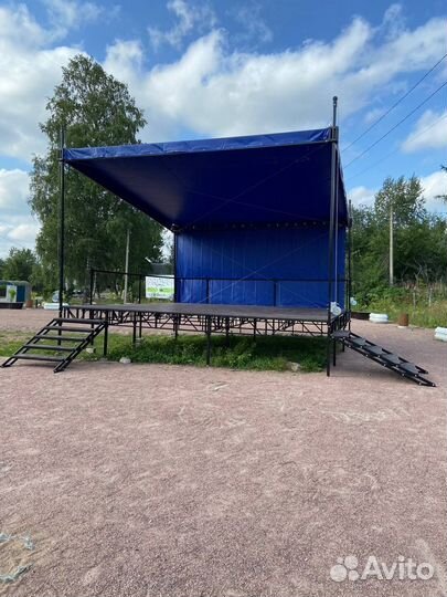 Стальной сценический комплекс