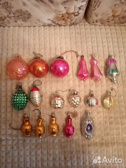 Елочные игрушки СССР