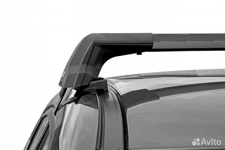 Багажник LUX city Toyota Estima III черный