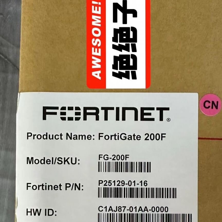 [FG-200F] Межсетевой Экран Fortinet Fortigate Fg-200f