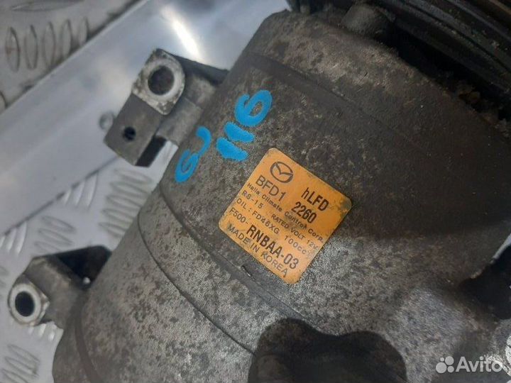 Компрессор кондиционера Mazda 6 GJ PE 2013