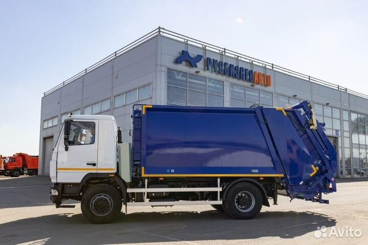 Мусоровоз KAT-16S на шасси маз-534025 с порталом
