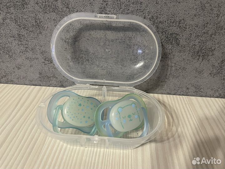 Соска пустышка avent 0-6 мес