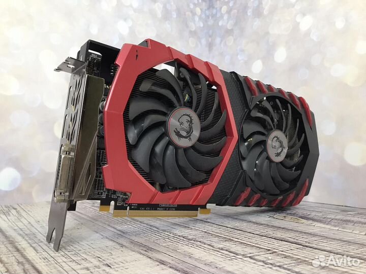 Видеокарта RX 480 8Гб MSI Gaming, Гарантия
