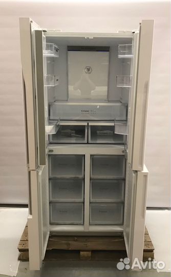 Холодильник с инвертором maunfeld MFF181NFW