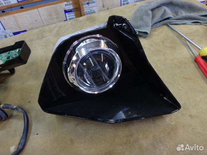 2013-17 Прадо 150 LED линза фары правой Prado 150