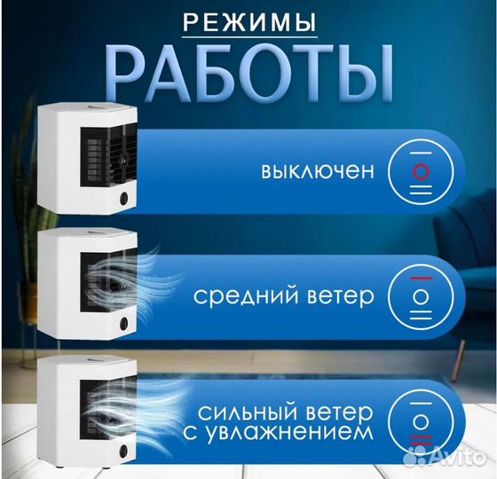 Мобильный мини кондиционер