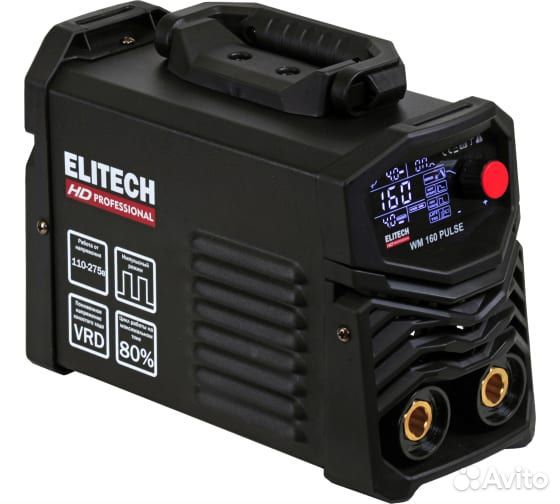 Инвертор elitech WM 160 pulse (160 А; 5 кВт)