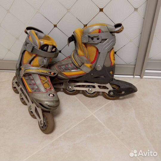 Роликовые коньки детские раздвижные