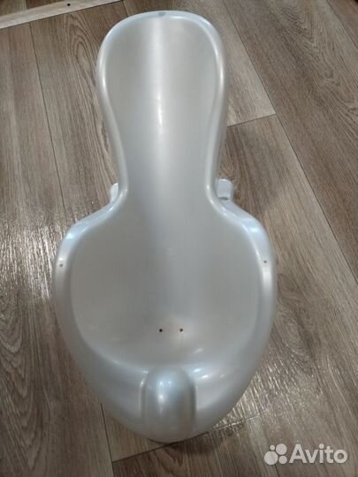 Ванночка для купания с горкой, стульчик