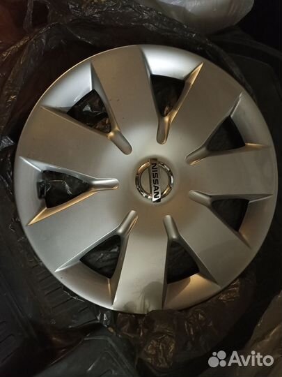 Колпаки на колеса r 15 nissan