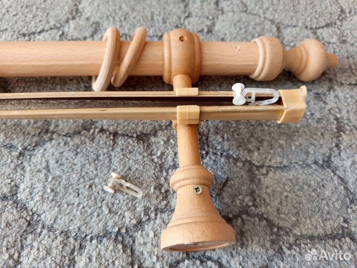 Гардина настенная деревянная 215 см