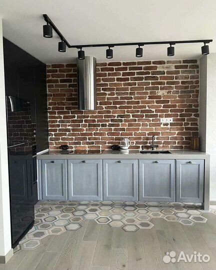 Кухня в стиле лофт