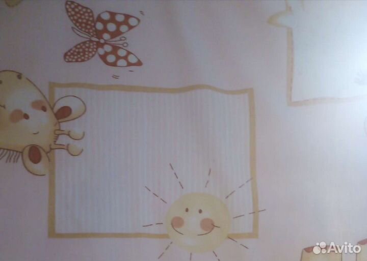 Бортики на завязках в детскую кроватку