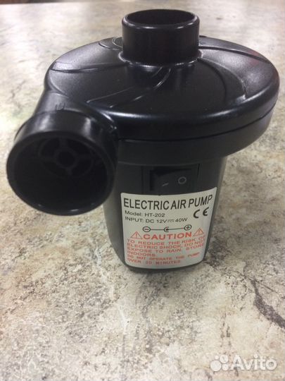 Насос походный рыбацкий электрический
