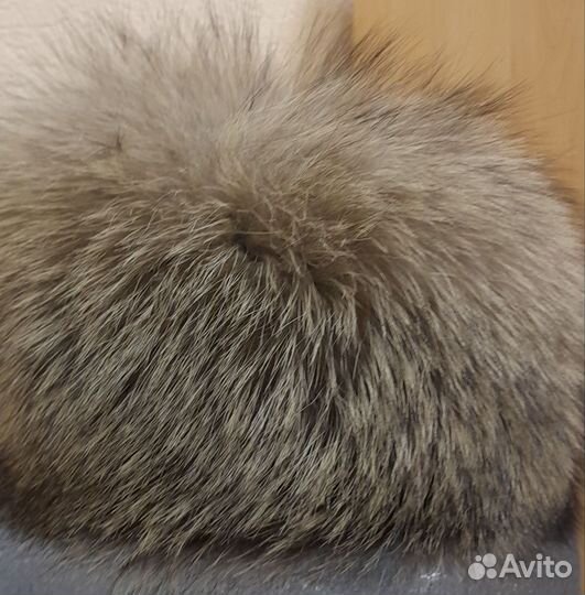 Шапка женская меховая, песец
