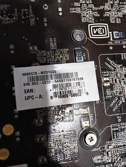 Видеокарта GTX 560