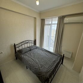 1-к. квартира, 48 м², 2 кровати
