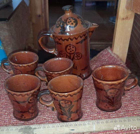 Кувшин с кружками времег СССР